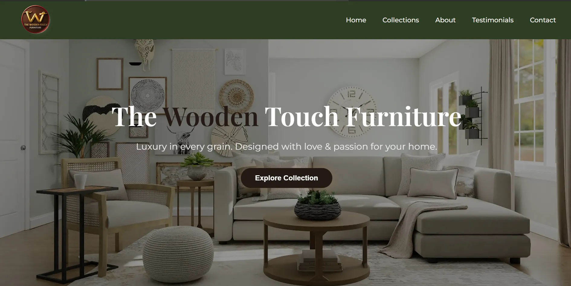 The Wooden Touch Furniture screenshot 1